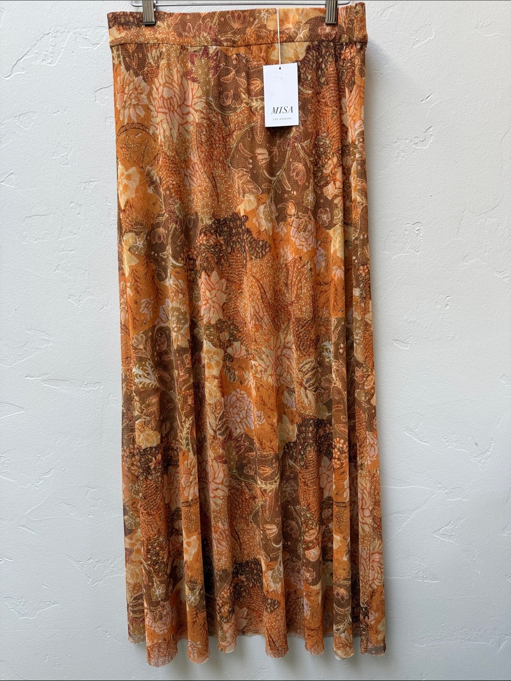 MISA Long Maxi Skirt